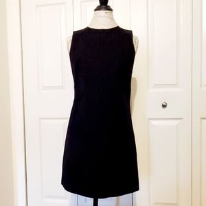 Armani Exchange A/X Black Shift Dress with Patch Front Pockets Women Size 8 NWT